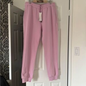 MCQ pink sweat pants. 
Size XL